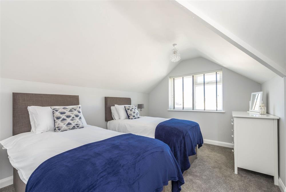Twin or super-king size double bedroom at Chesil Watch, Abbotsbury