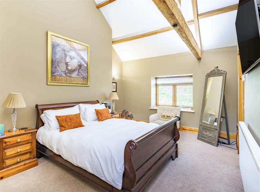 Double bedroom at Chestnut Barn in Wold Newton, near Filey, North Humberside