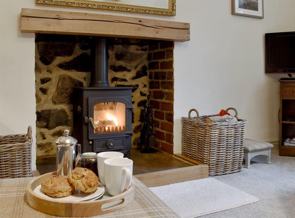 Comfortable living room at Chestnut Cottage in Hellifield, near Settle, North Yorkshire