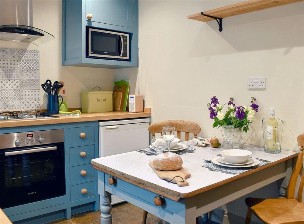 Delightful kitchen/ dining room at Chestnut Cottage in Hellifield, near Settle, North Yorkshire