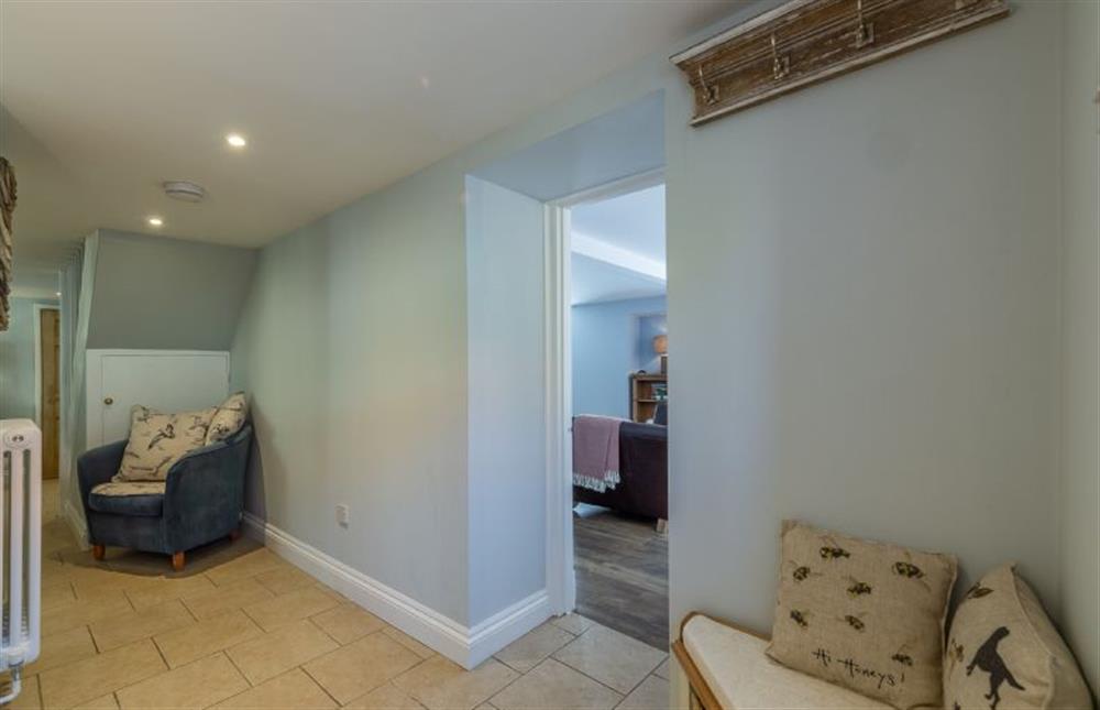 Ground floor: Entrance hallway offers space for storing coats and boots at Chestnut Cottage, Thornham near Hunstanton