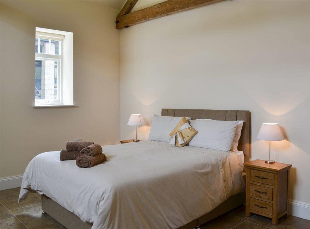 Beamed double bedroom at Chestnut Farm Mews, 