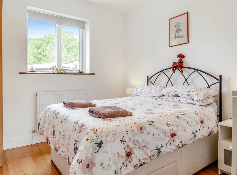 Double bedroom at Chestnut Lodge in New Buckenham, near Diss, Norfolk
