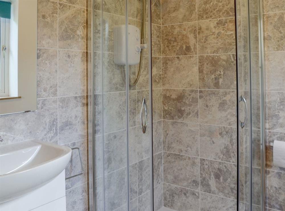 Shower room at Chestnut Lodge in Portpatrick, Wigtownshire