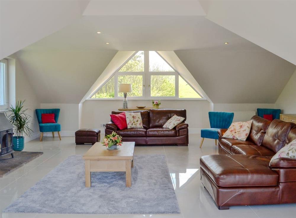 Spacious living area at Chestnut Lodge in Portpatrick, Wigtownshire