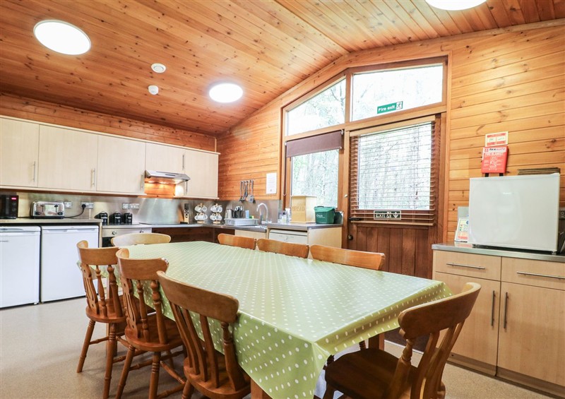 This is the kitchen at Chestnut Lodge, Rosliston
