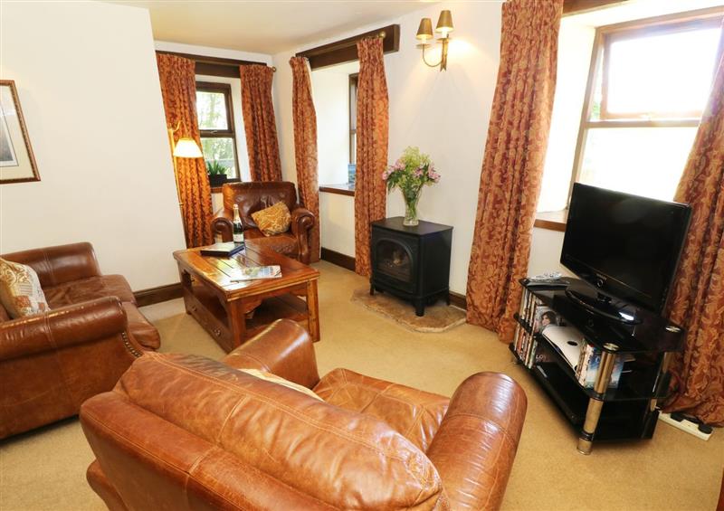 The living room at Chestnut, Nenthall near Alston