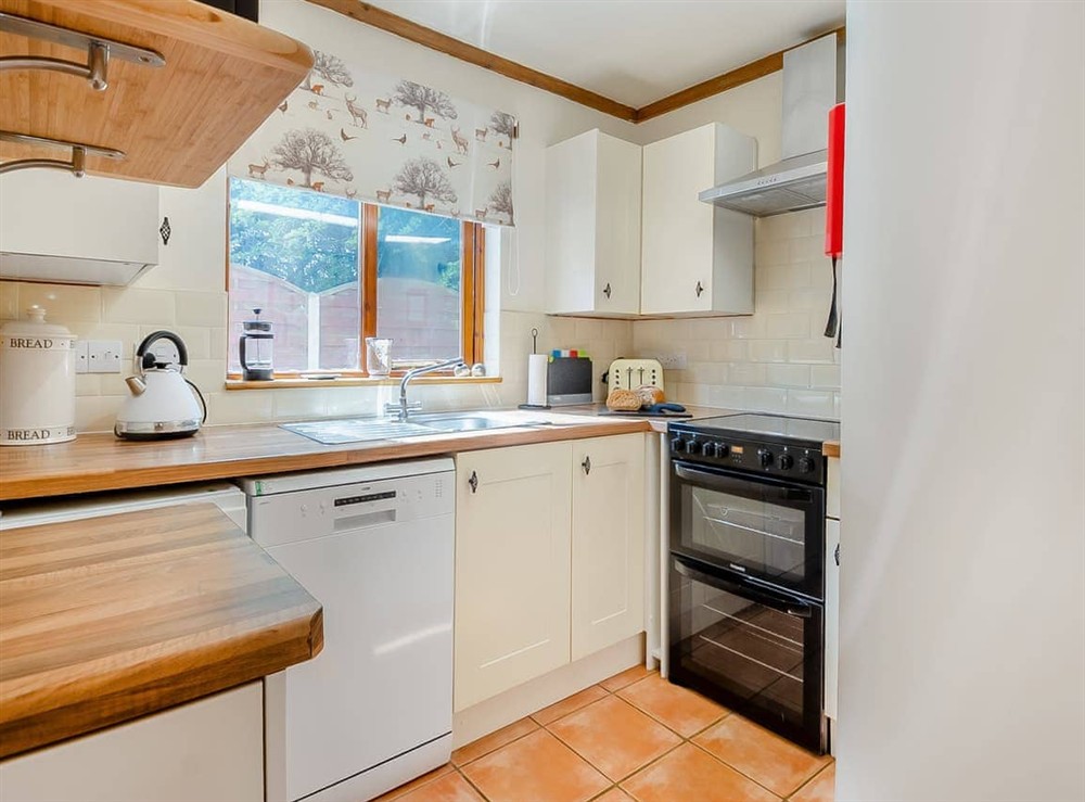 Kitchen at Chestnut Tree Barn in Halesworth, Suffolk