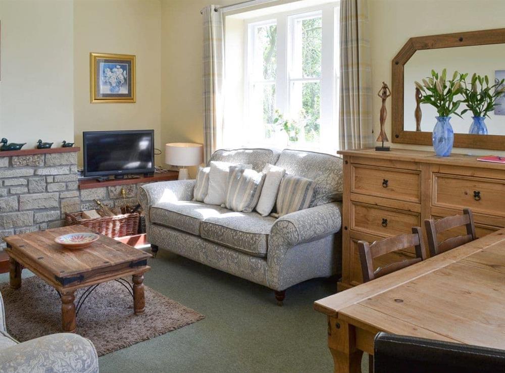 Charming living and dining room at Cheviot View in Nr. Alnwick, Northumberland