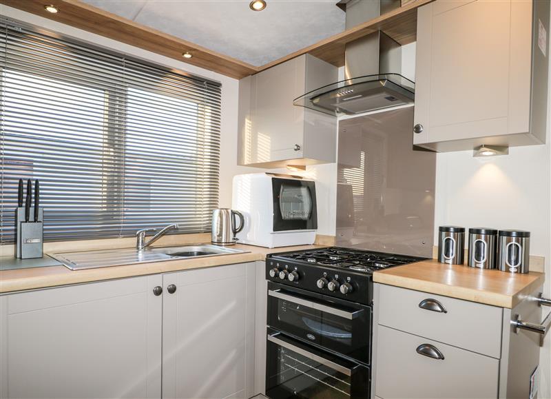 This is the kitchen at Chichester Lakeside Holiday Park, Chichester