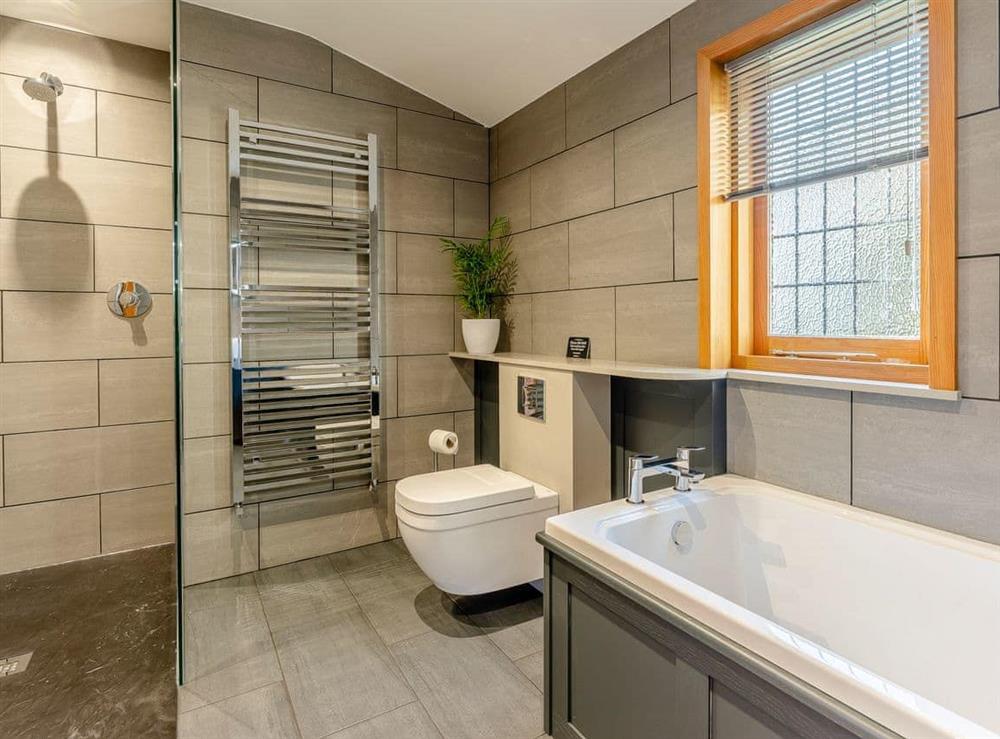 Bathroom at Bluebell Lodge, 