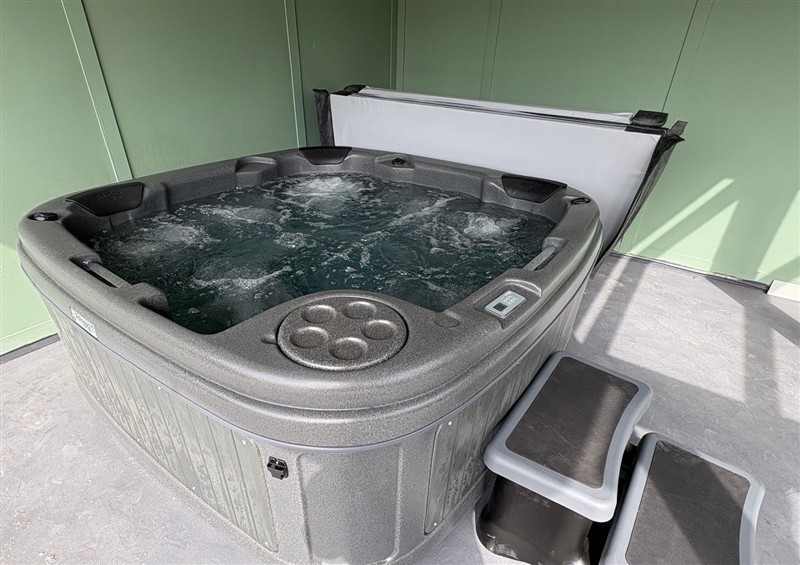 There is a hot tub at Chillon, South Littleton near Honeybourne