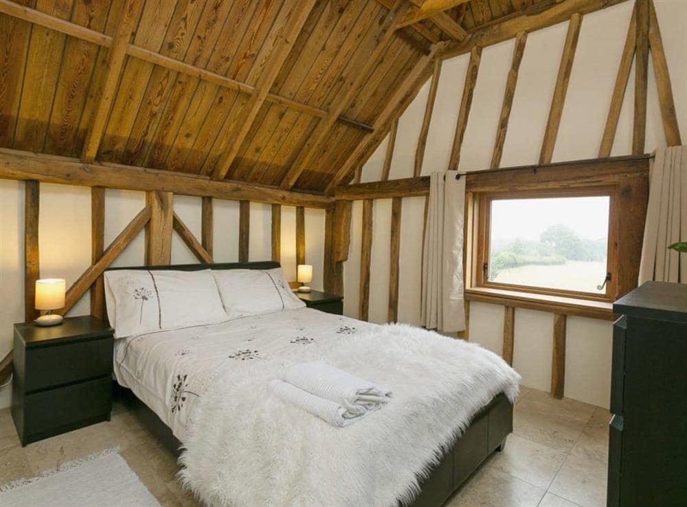 Double bedroom at Chilsham Barn in Herstmonceux, near Hailsham, East Sussex