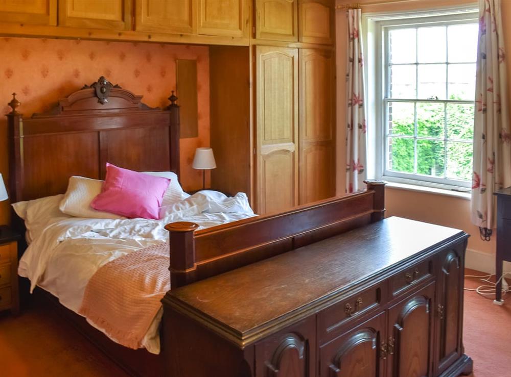 Double bedroom at Chilton Manor House in Sittingbourne, near Faversham, Kent