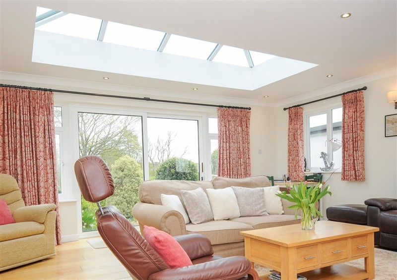 Enjoy the living room at Chimings, Rock