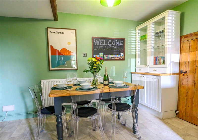 The dining room at Chimney Cottage, Winster