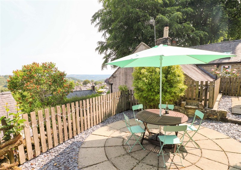 The garden at Chimney Cottage, Winster