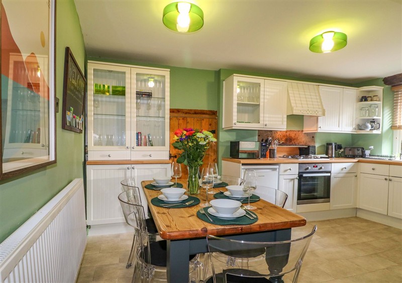 This is the kitchen at Chimney Cottage, Winster