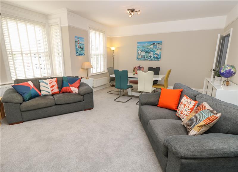 Relax in the living area at Chine Heights, Bournemouth