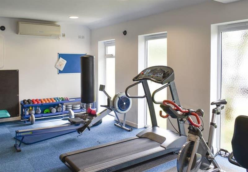 Gym at Chiverton Holiday Park in Blackwater, St Agnes