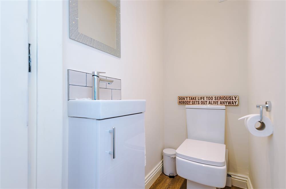 Ground floor cloakroom with underfloor heating