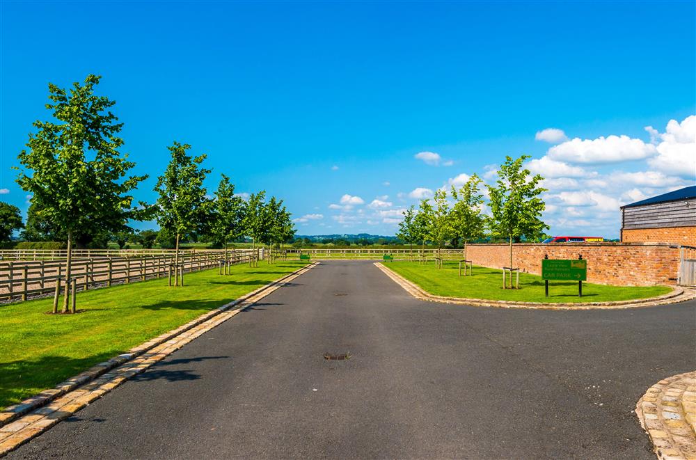 Signposted parking area