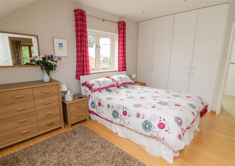 This is a bedroom at Cholwell Barn Apartment, Mary Tavy