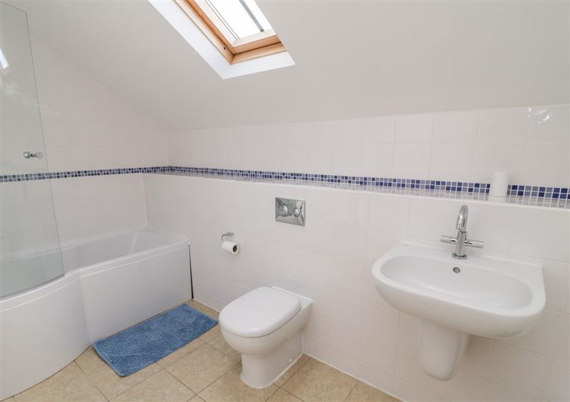 This is the bathroom at Cholwell Barn Apartment, Mary Tavy