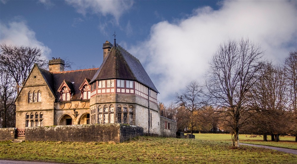 Deer often come close to Choristers House at Choristers' House in Nr Ripon, North Yorkshire