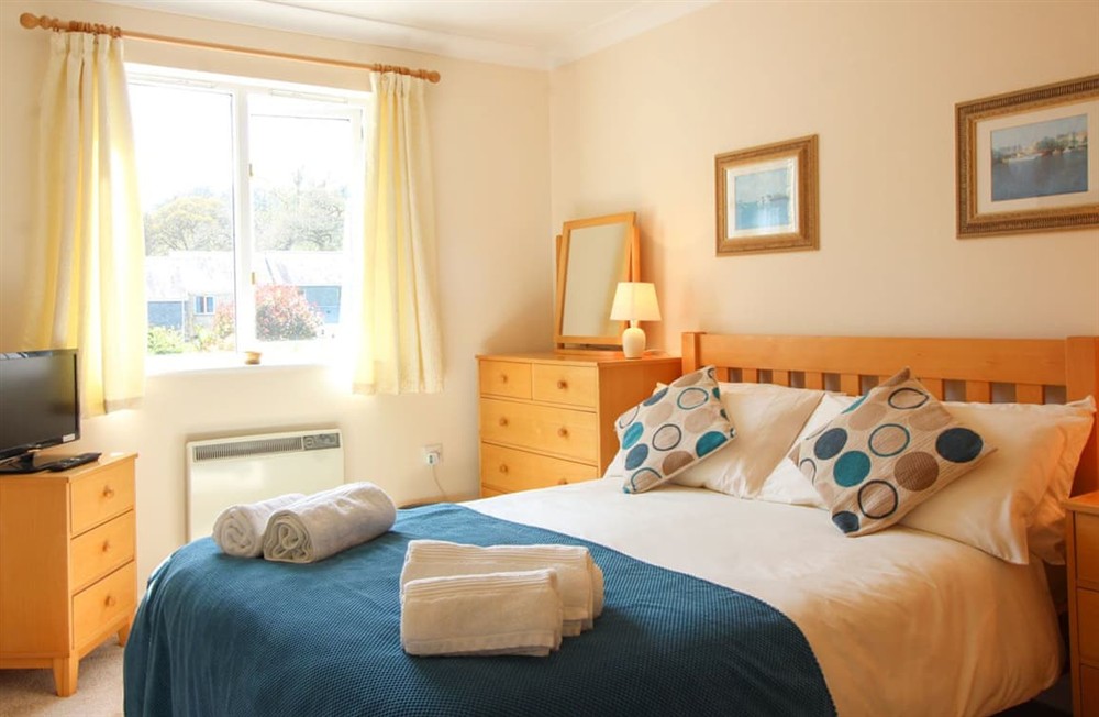 Bedroom at Chough Cottage in Falmouth, Cornwall