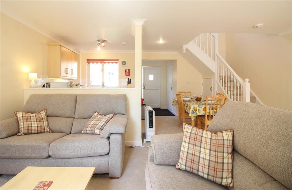 Living area (photo 3) at Chough Cottage in Falmouth, Cornwall