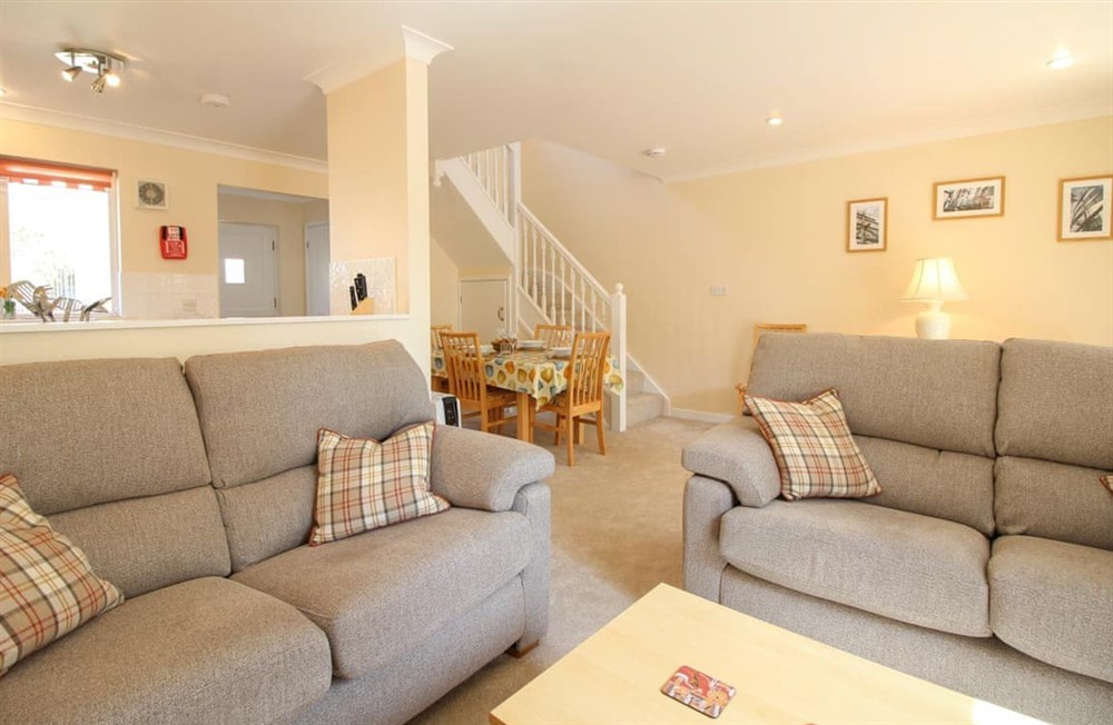 Living area (photo 4) at Chough Cottage in Falmouth, Cornwall