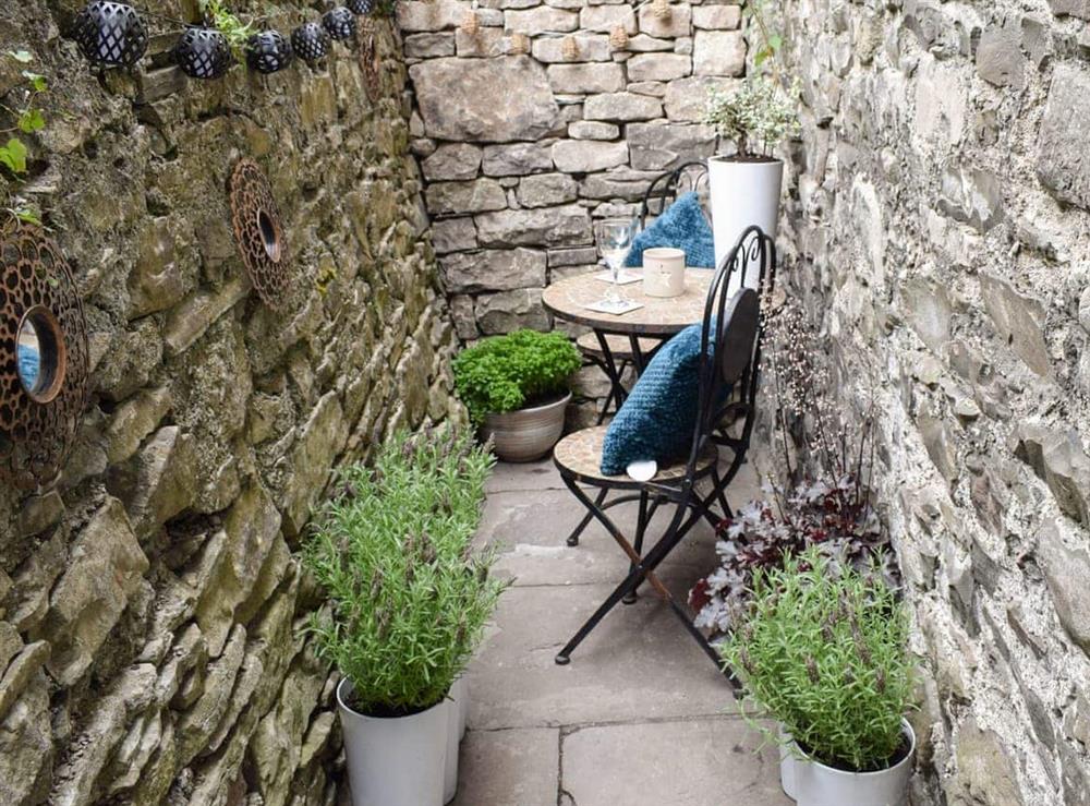 Outdoor area at Christill Cottage in Kendal, Cumbria
