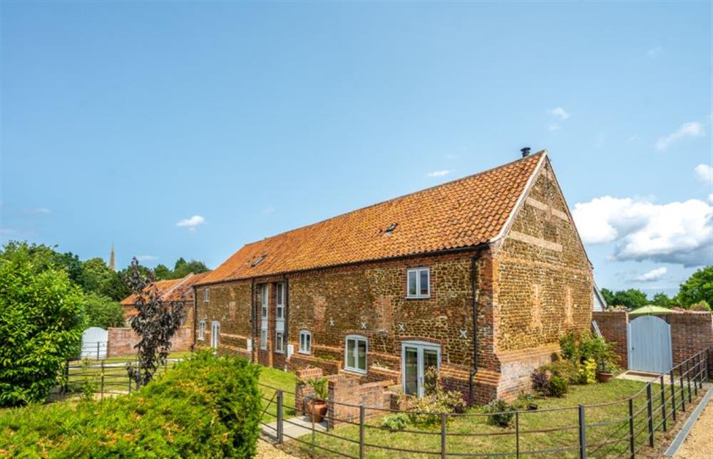 Attractive carrstone property, traditional for this part of the coast at Christmas Barn, Snettisham near Kings Lynn