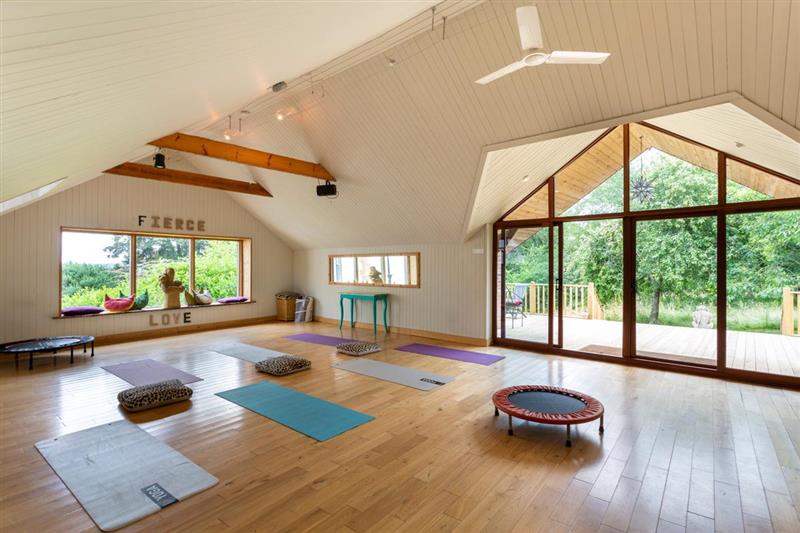 Exercise room at Chulmleigh Manor, Chulmleigh, Devon