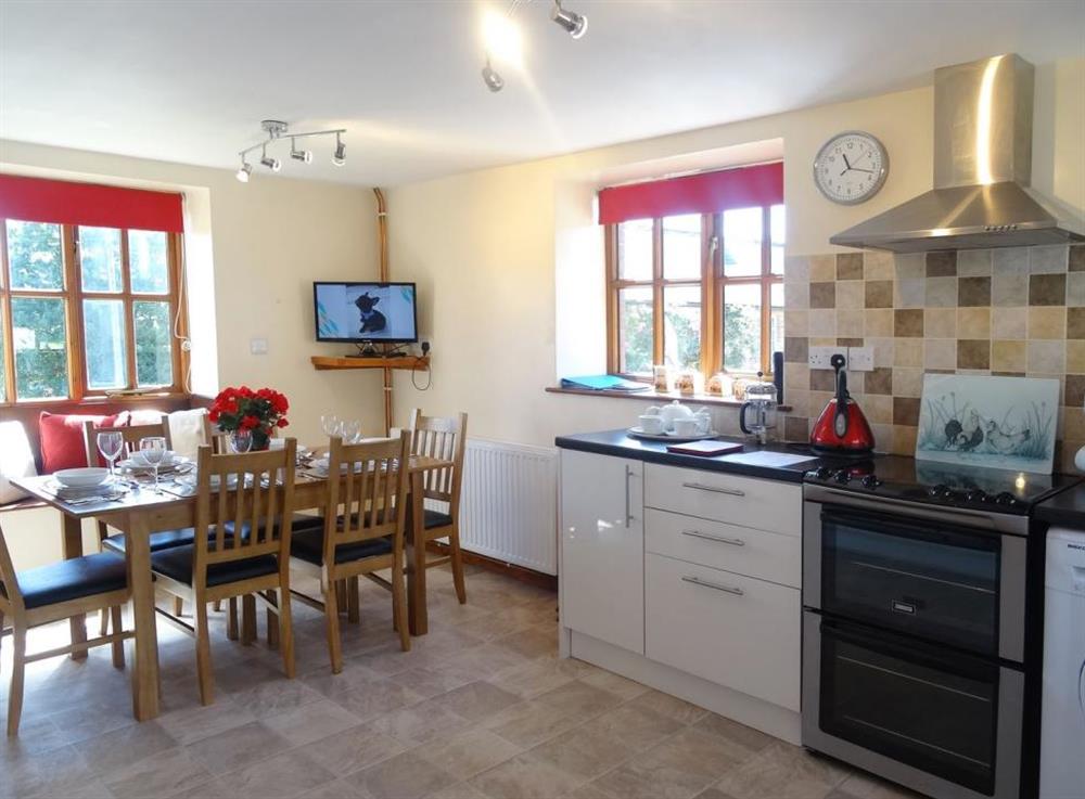 The kitchen and dining area at Church Approach, Farway, East Devon