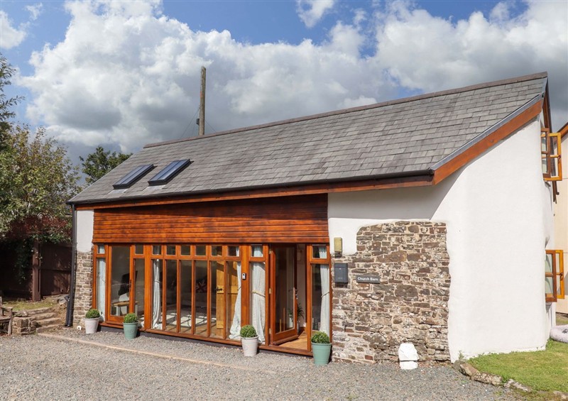 Outside at Church Barn, Sutcombe near Bradworthy