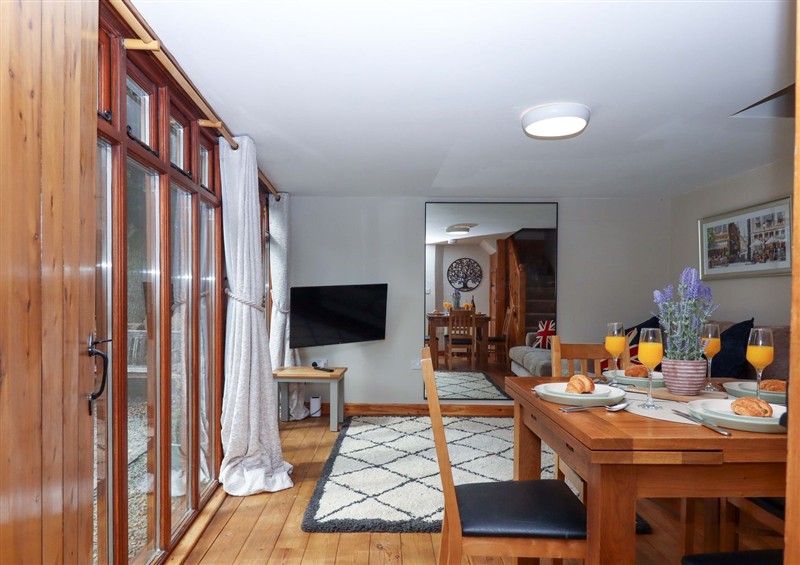 Relax in the living area at Church Barn, Sutcombe near Bradworthy