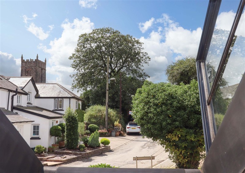 This is the setting of Church Barn at Church Barn, Sutcombe near Bradworthy