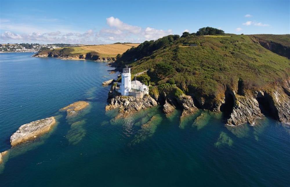 St Mawes (Sally Port Lighthouse) has some of the clearest waters in Cornwall at Church Close Cottage, Cusgarne, Truro 