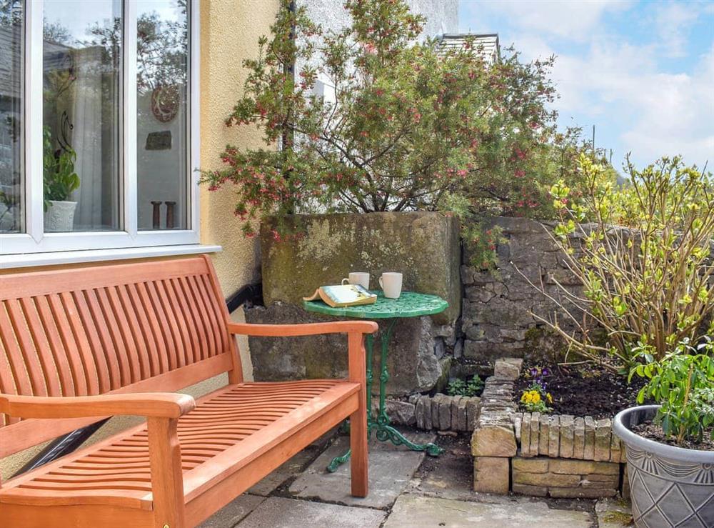 Outdoor area at Church Cottage in Bonsall, near Matlock, Derbyshire