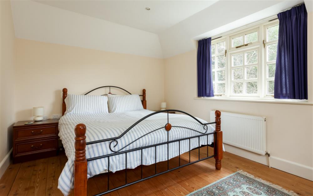 One of the bedrooms at Church Cottage in Burley