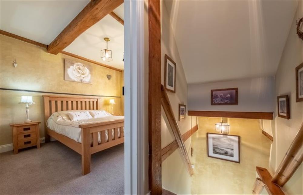 First floor: Through to bedroom two at Church Cottage, Castle Acre near Kings Lynn