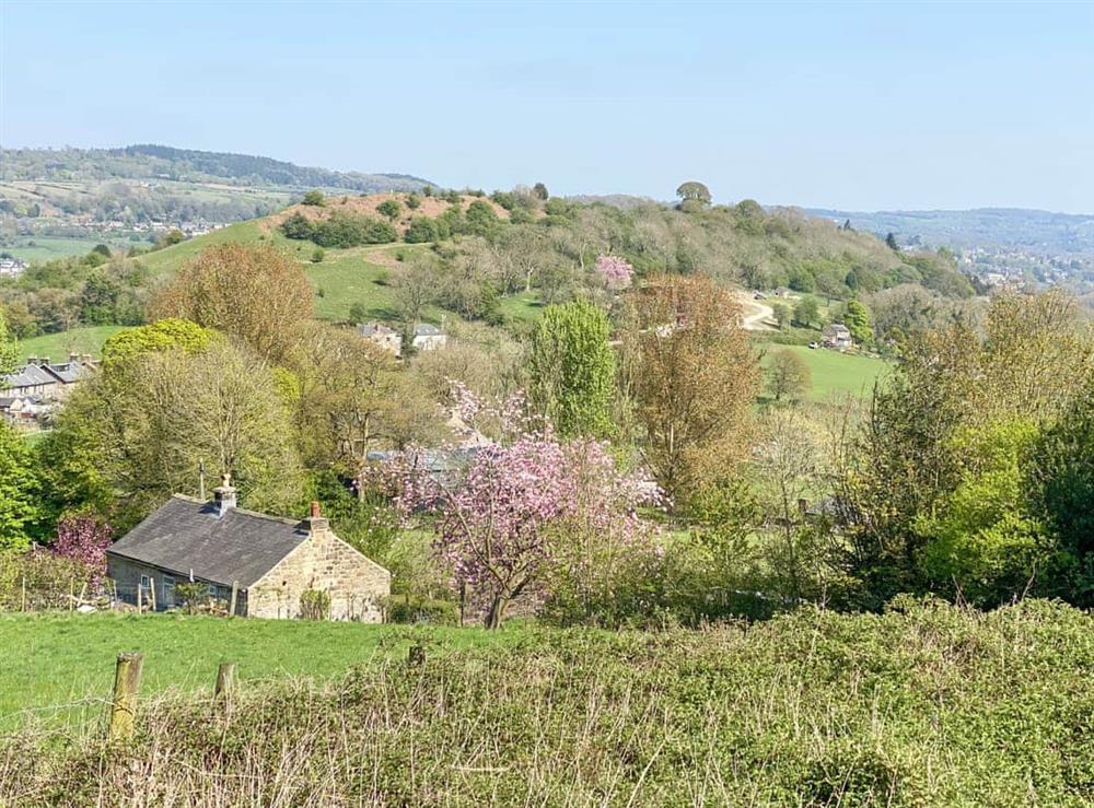 View at Church Cottage in Darley Bridge, near Matlock, Derbyshire