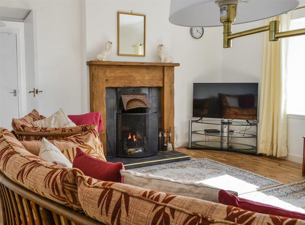 Living room at Church Cottage in Kettins, Perthshire