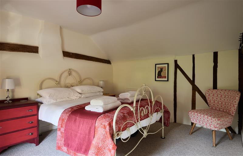 One of the bedrooms at Church Cottage, Walpole near Halesworth