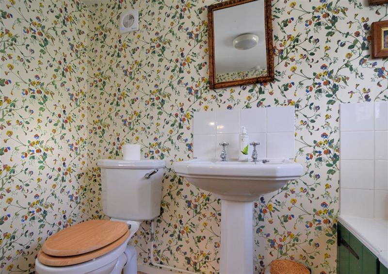 This is the bathroom at Church Cottage, Whitchurch Canonicorum