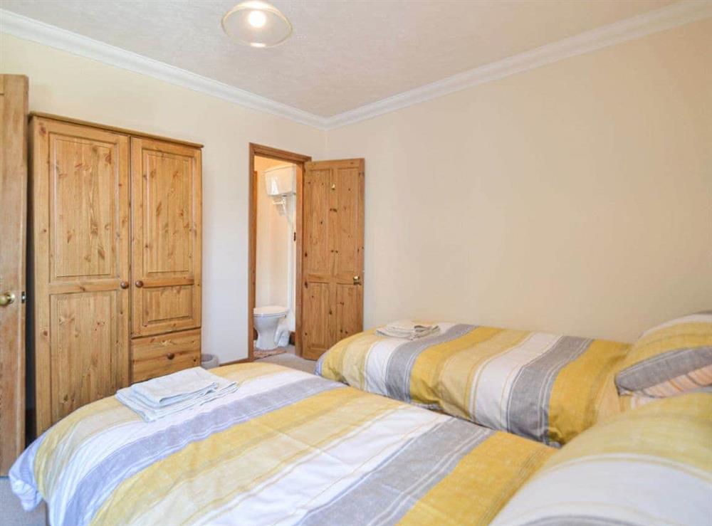 This is a bedroom at Church Cottage in Worthing, West Sussex