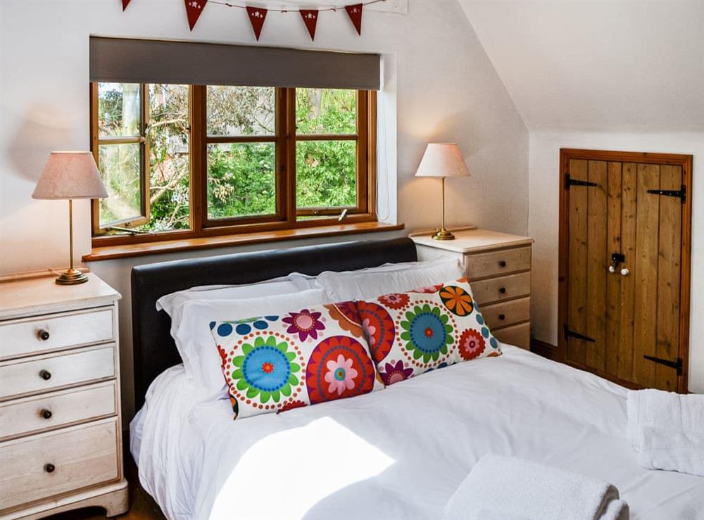 Double bedroom at Church Farm Cottage in Edingthorpe, Norfolk