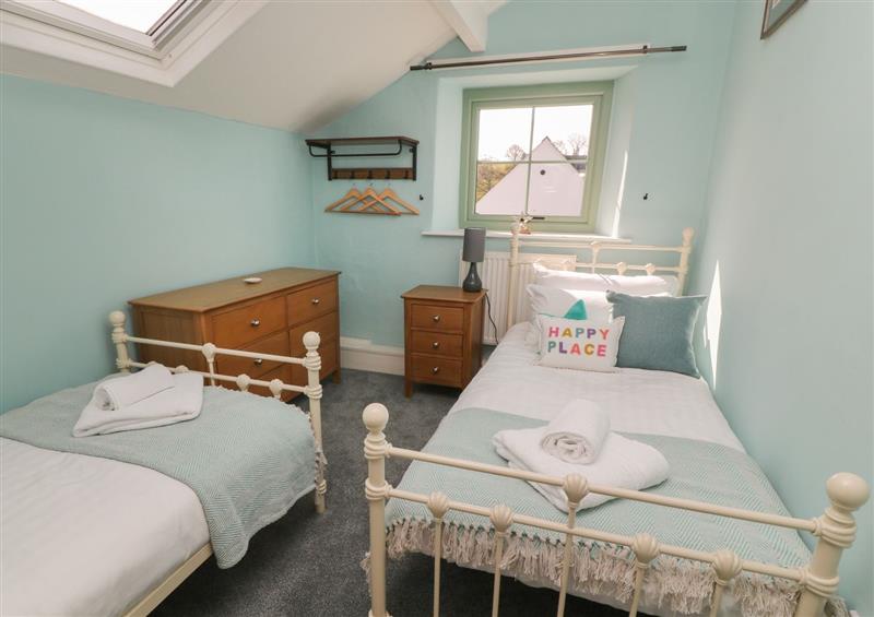 One of the bedrooms at Church Hill Cottage, Whitchurch
